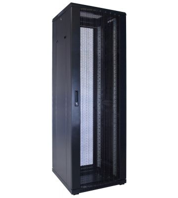 37U serverkast met geperforeerde voordeur 600x600x1800mm