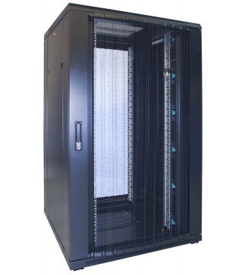 27U serverkast met geperforeerde voordeur 800x800x1400mm