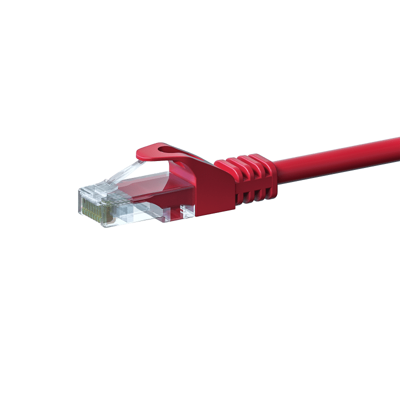 UTP CAT5e patchkabel 30m rood - 100% koper