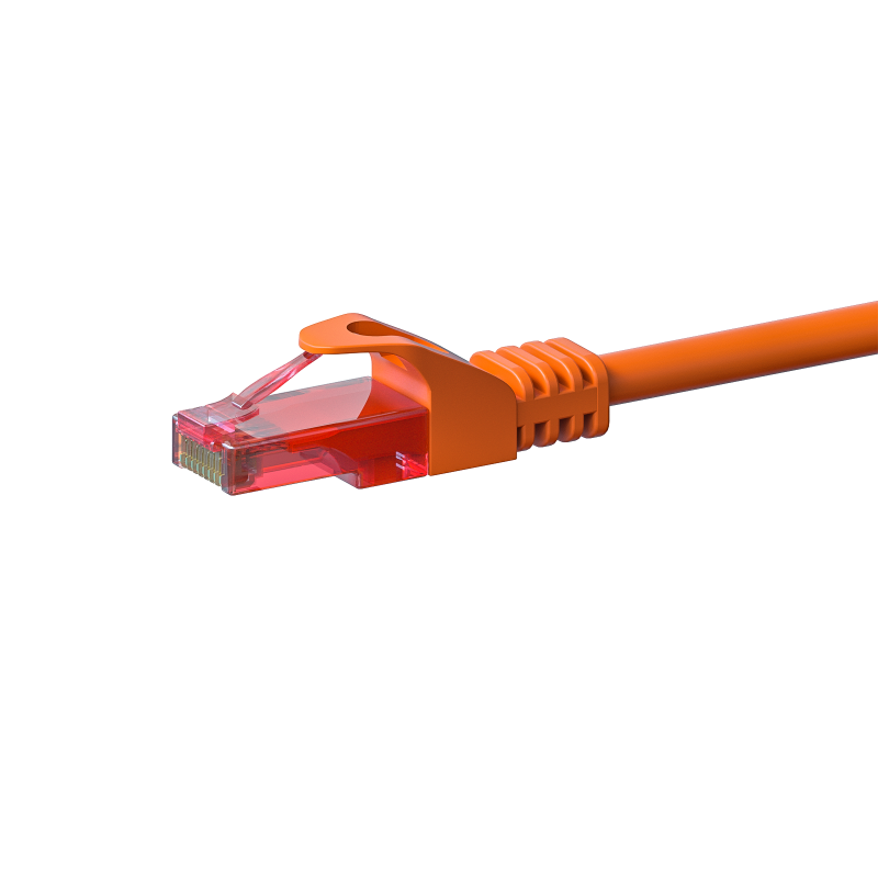 UTP CAT6 patchkabel 7,5m oranje - 100% koper