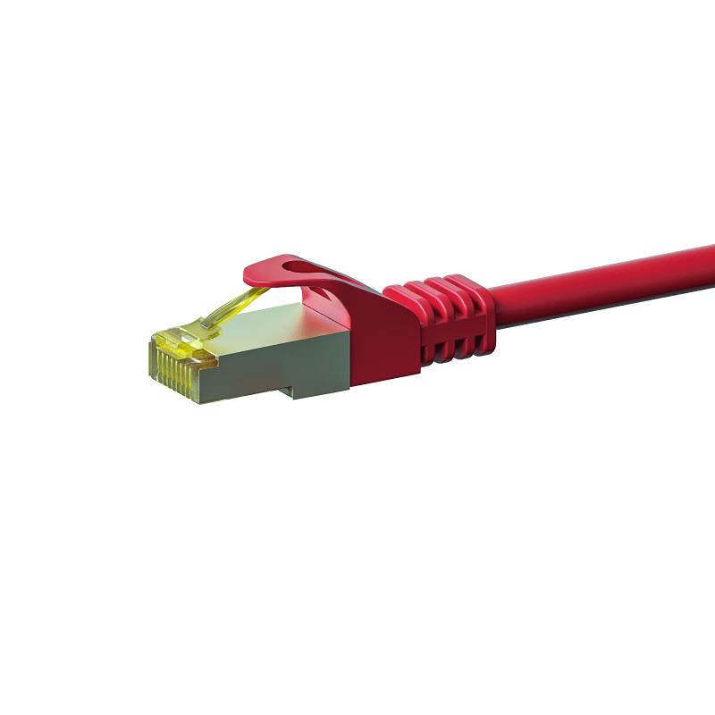 Cat7 S/FTP (PIMF) patchkabel 15m rood