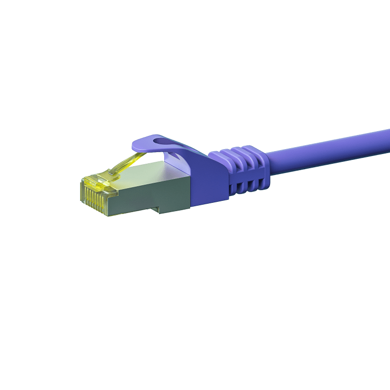 Cat7 S/FTP (PIMF) patchkabel 2m paars