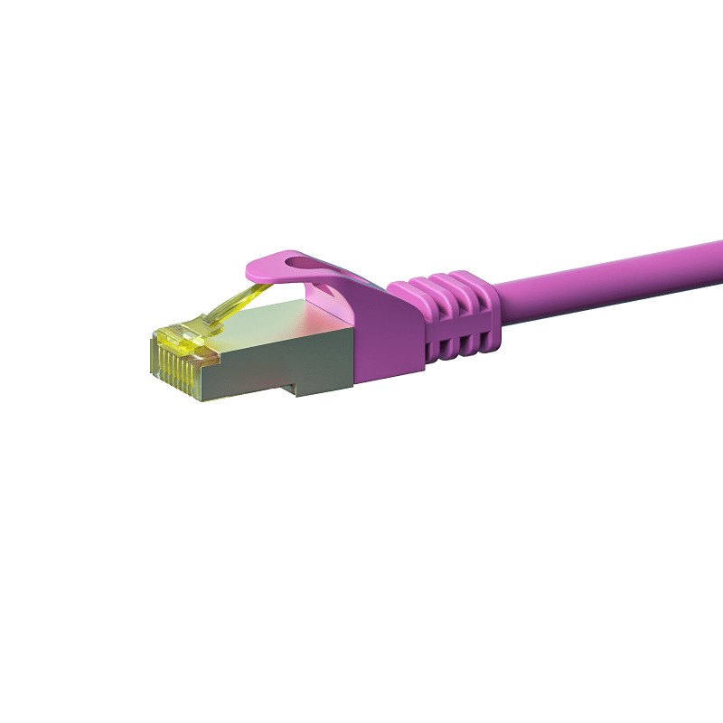 Cat7 S/FTP (PIMF) patchkabel 1,50m roze