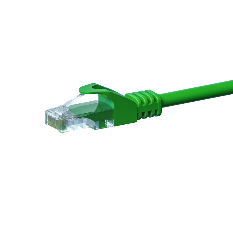 CAT5e UTP patchkabel 0,50m groen - CCA