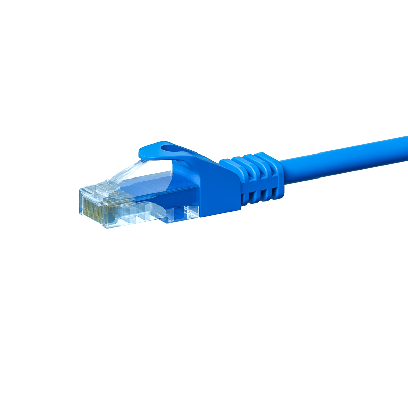 CAT5e UTP patchkabel 15m blauw - CCA