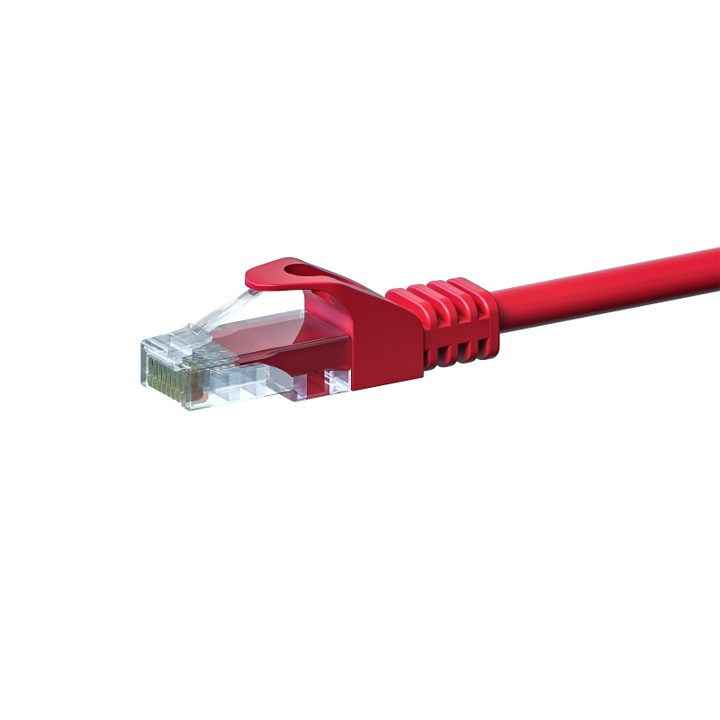 CAT5e UTP patchkabel 15m rood - CCA