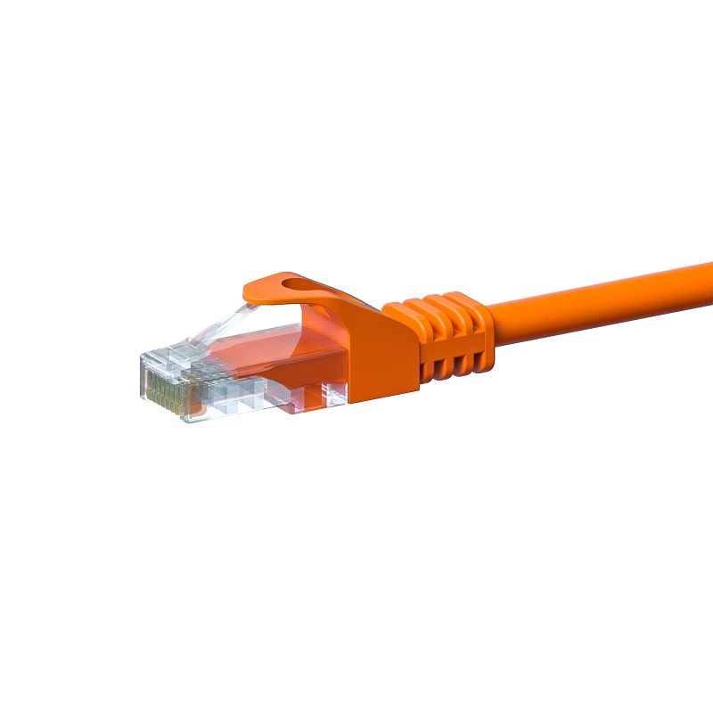 CAT5e UTP patchkabel 15m oranje - CCA