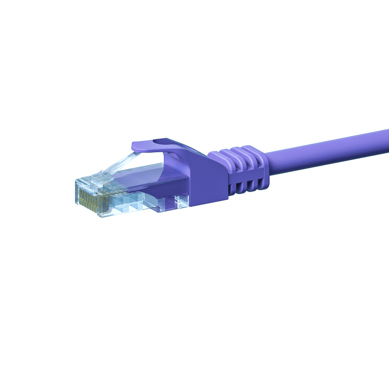 CAT5e UTP patchkabel 15m paars - CCA