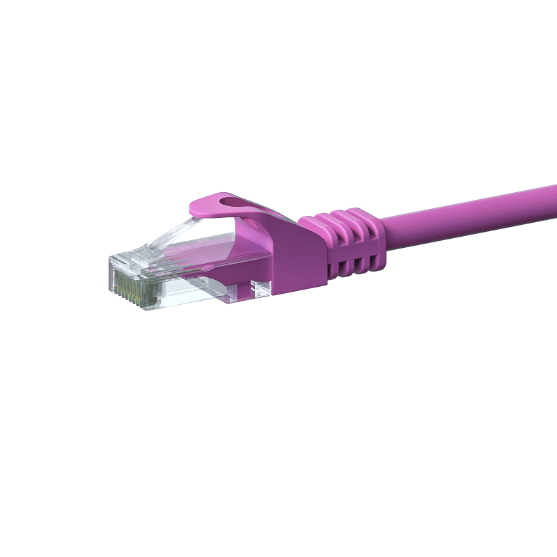 CAT6 UTP patchkabel 1,50m roze - CCA