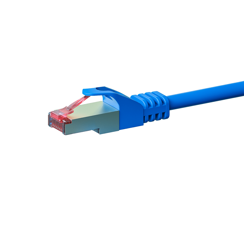 CAT6 S/FTP (PIMF) patchkabel 7,50m blauw 