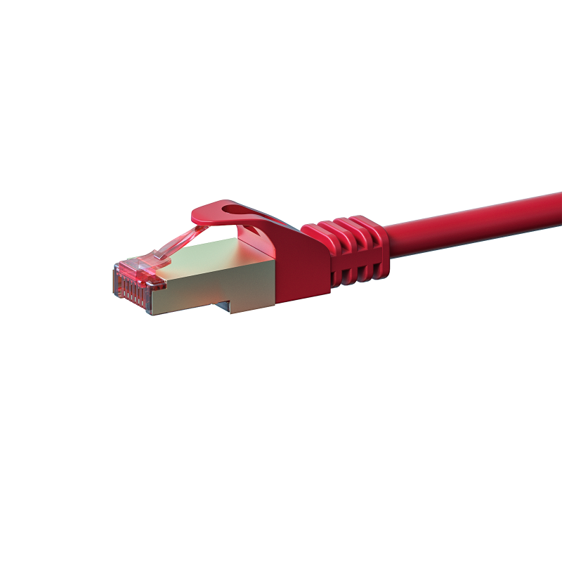 CAT6 S/FTP (PIMF) patchkabel 0,50m rood 